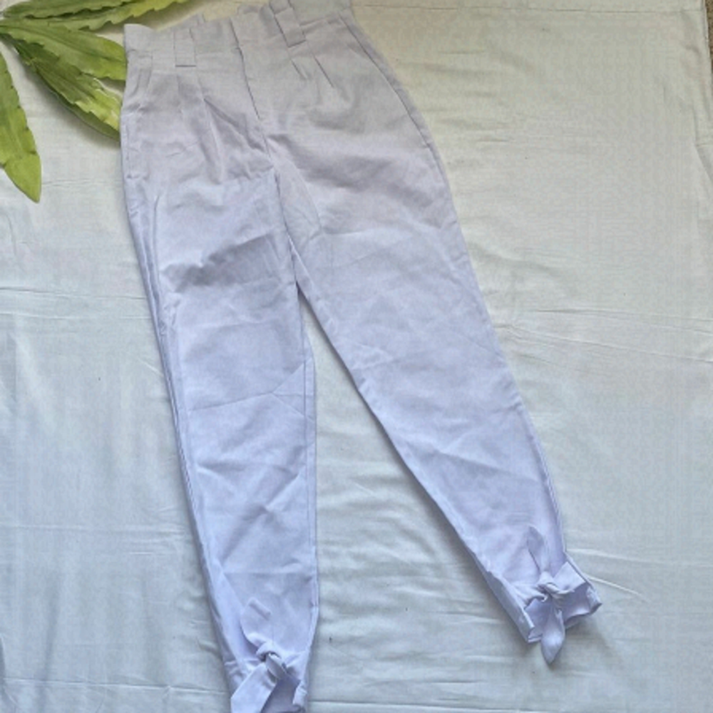 ⭐️PAPERBAG Bow Tie Hem Pants⭐️